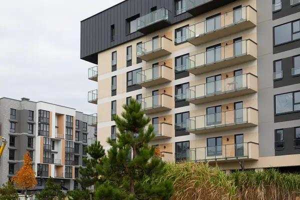 Newly built apartment rentals in developing communities